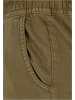Urban Classics Urban Classics Damen Ladies High Waist Twill Cargo Pants in tiniolive