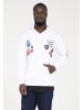 PLUS EIGHTEEN Herren Kapuzenpullover in Weiss