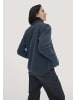 Hessnatur Wollfleece Jacke in dunkles petrol