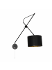 Licht-Erlebnisse Wandlampe in Schwarz Gold