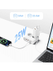 Orico PDC25 25W 6-in-1 Steckdosenleiste (2x Netzanschluss + 2x USB-A + 2x USB-C)