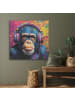 OnlyWow Akustibild Bunte Schimpanse