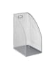relaxdays 8x Stehsammler in Silber - (B)16 x (H)32 x (T)24,5 cm