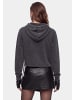 myMo ROCKS Women Hoodie in Grey Stone Wash