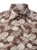 Finshley & Harding Hemd in mocca ecru - 0001