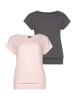 H.I.S. T-Shirt in anthrazit