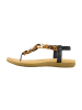 2GO FASHION Zehenstegsandalen in Animal
