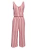 LASCANA Culotte-Overall in koralle-weiß gestreift