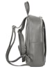 Samantha Look Rucksack echt Leder in grau