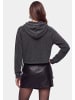 myMo ROCKS Women Hoodie in Grey Stone Wash