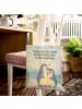 Mr. & Mrs. Panda Shopping Bag Pinguin umarmen Design mit Spruch in Weiß