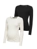Vero Moda 2er-Pack Top in Black