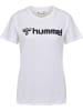 Hummel Sportshirt "Hmlgo 2.0 Logo T-Shirt S/S Woman" in Weiß