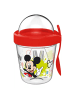 Disney Mickey Snackbecher mit Deckel und Löffel 350 ml