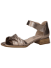 Caprice Sandalette in TAUPE METALLIC