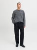 Jack & Jones Strickpullover in Light Grey Melange