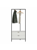 ebuy24 Garderobenmöbel Jody Weiß 85 x 45 cm