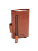 The Chesterfield Brand Larino Geldbörse RFID Schutz Leder 7 cm in cognac