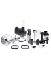 camry CR 4623 Stabmixer-Set 1600W mit Zerkleinerer, Würfler & Schneebesen in Schwarz