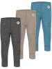 Normani Outdoor Sports 3er Pack Baby Merino Hose Unterhose „Tutira“ in Blau/Beige/Anthrazit
