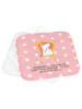 Mr. & Mrs. Panda 2er Set Topflappen  Einhorn Prinzessin mit Spruch in Rot Pastell