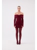 Holly Lolly Kleid in Bordeaux