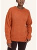 Hessnatur Strick Pullover in rotorange