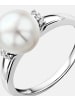 Diamant L'éternel Ring aus 375 Weißgold mit Perle