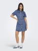 ONLY Jeanskleid in Medium Blue Denim