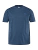 Men Plus Kurzarm T-Shirt in graublau