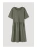 Hessnatur Shirt-Kleid in oliv