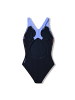 Speedo Girls Print Splashback Swimsuit Chlorbeständig in schwarz