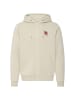 BLEND Kapuzensweatjacke BHJapa in Beige