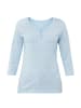 Finn Flare Langarmshirt Streifen in light blue