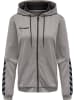 Hummel Reißverschluss Kapuzenpullover Hmlauthentic Damen in GREY MELANGE