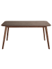 Beliani Esszimmertisch EPHRATA in Braun - (W) 90 x (H) 74 x (L) 150 cm