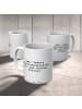 Mr. & Mrs. Panda Tasse Oma Familienkomikerin mit Spruch in Weiß