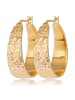 BALIA Ohrringe vergoldet (Gelbgold 750) Rund Größe ca. 2cm Creolen