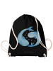 Mr. & Mrs. Panda Tasche Sternzeichen Fische ohne Spruch in Schwarz