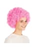 tectake Wundervolle Afro-Perücke, pink