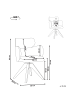 Beliani Esszimmerstuhl MARCY in Beige/Braun - (W) 60 x (H) 85 x (L) 66 cm