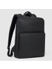 Piquadro Modus Restyling Rucksack Leder 37 cm Laptopfach in nero