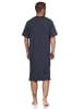 NORMANN Kurzarm Nachthemd - 80233 in navy