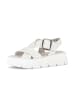 Gabor Plateau Sandalen in creme