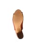 Poti Pati Supermodische Pumps mit Absatz Orange