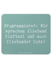 Mr. & Mrs. Panda Maus-Pad Spruch Programmierer Codeflüsterer mit... in Meeresbrise