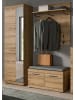 Inn.Furn Garderobe Set 3-teilig Evoke Eiche 167 cm, Flurmöbel mit viel Stauraum