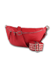 Toscanto Leder Gürteltasche Toscanto Tasche rot ca. 37cm