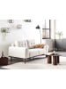 Beliani 2-Sitzer Sofa LAURILA in Beige/Braun - (W) 170 x (H) 71 x (L) 92 cm