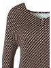 Vivance 3/4-Arm-Shirt in schwarz